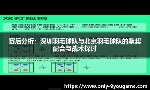赛后分析：深圳羽毛球队与北京羽毛球队的默契配合与战术探讨